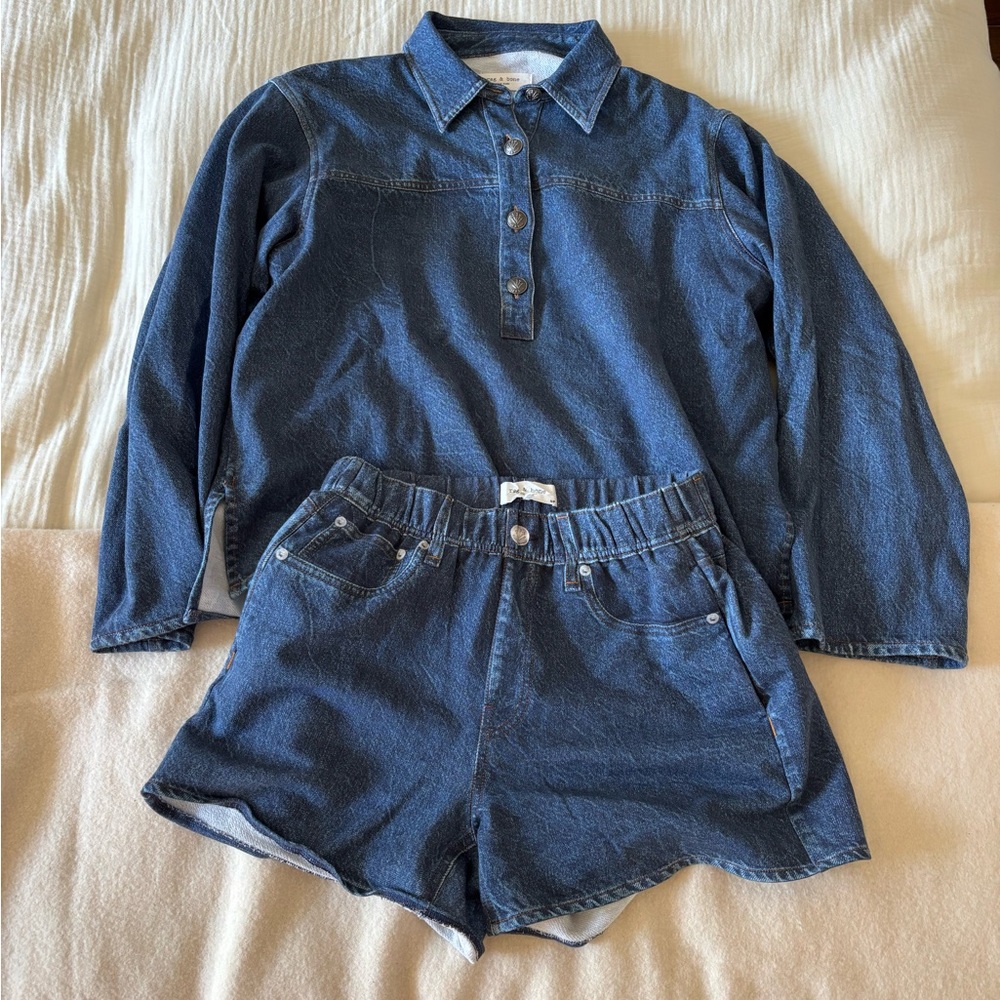 Rag & Bone Miramar Denim set